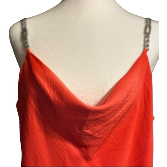 Karl Lagerfeld Embellished Cowl Neck Tank - Picture 3 of 8